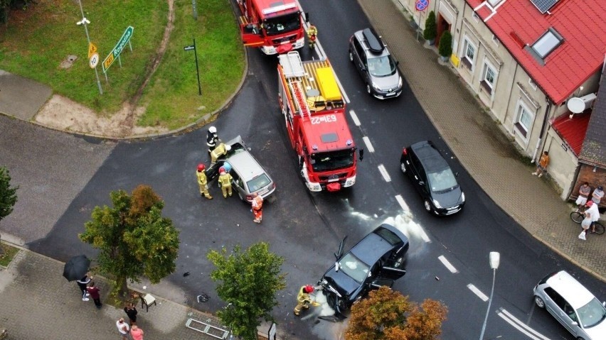 Do wypadku doszło na skrzyżowaniu ulic Opackiej i...