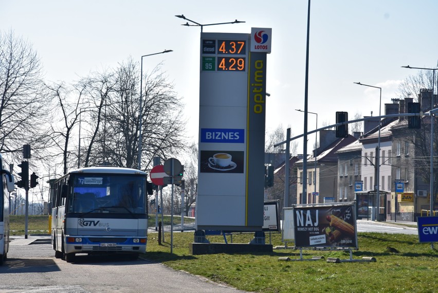 Ceny paliw w województwie śląskim...