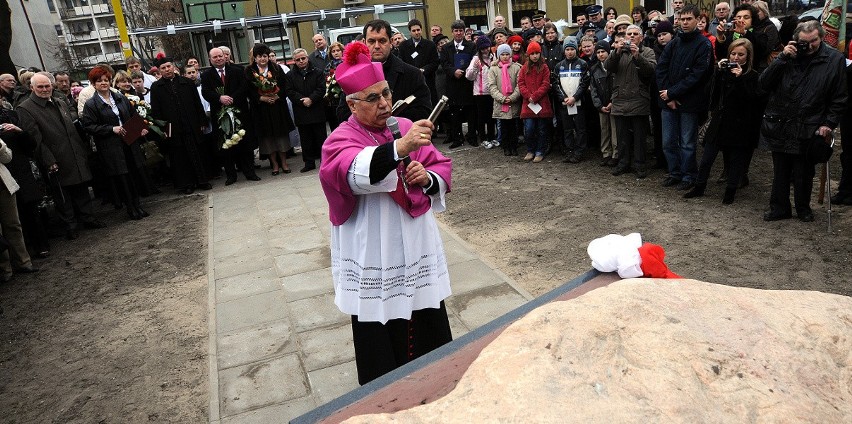 Ks. Kazimierz Świetliński, któremu dedykowano upamiętniającą...