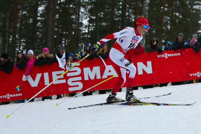 Magdalena Kozielska na mistrzostwach świata w Falun