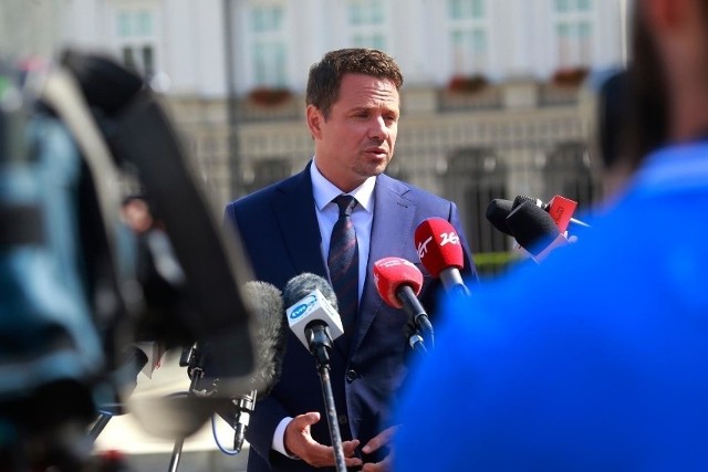 Prezydent Warszawy Rafała Trzaskowski. Prezes NIK uważa, że mógł on zrobić więcej ws. "Czajki"