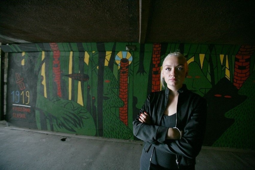 Katowice: Nowy mural w przejściu podziemnym pod torami [ZDJĘCIA]