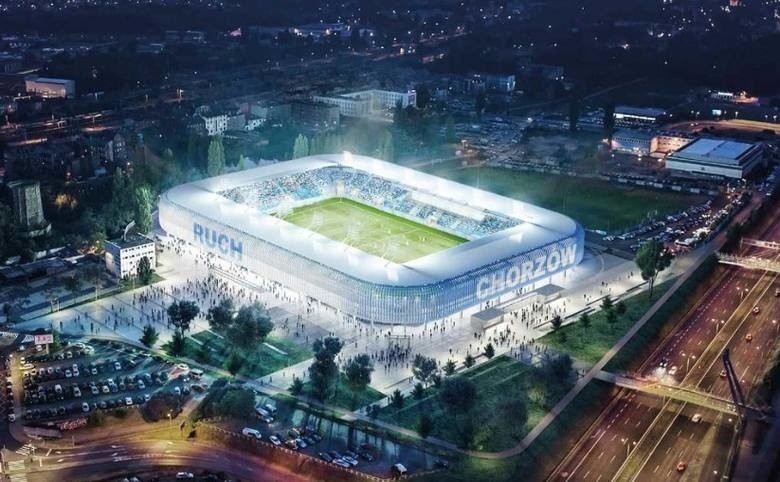 Nowy stadion Ruchu Chorzów, wizualizacja