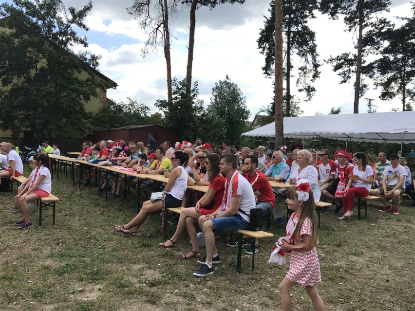 Mundial 2018. Strefa kibica przy straży w Morawicy pełna kibiców (ZDJĘCIA) 