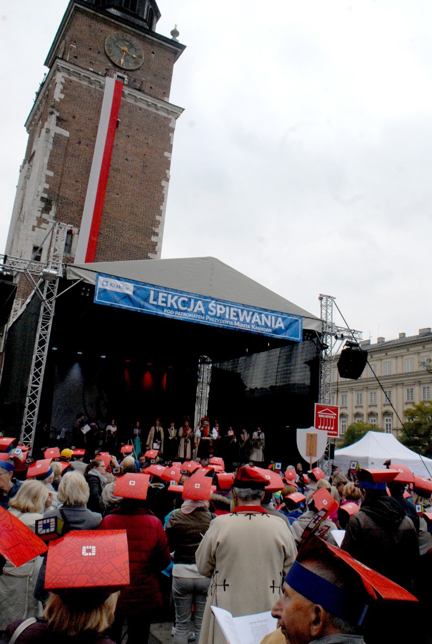 65. Lekcja Śpiewania w Krakowie, czyli rozśpiewany finał roku Tadeusza Kościuszki [ZDJĘCIA]