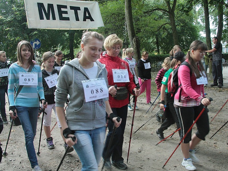 Grudziądz:I Marsz Nordic Walking im Bronisława Malinowskiego
