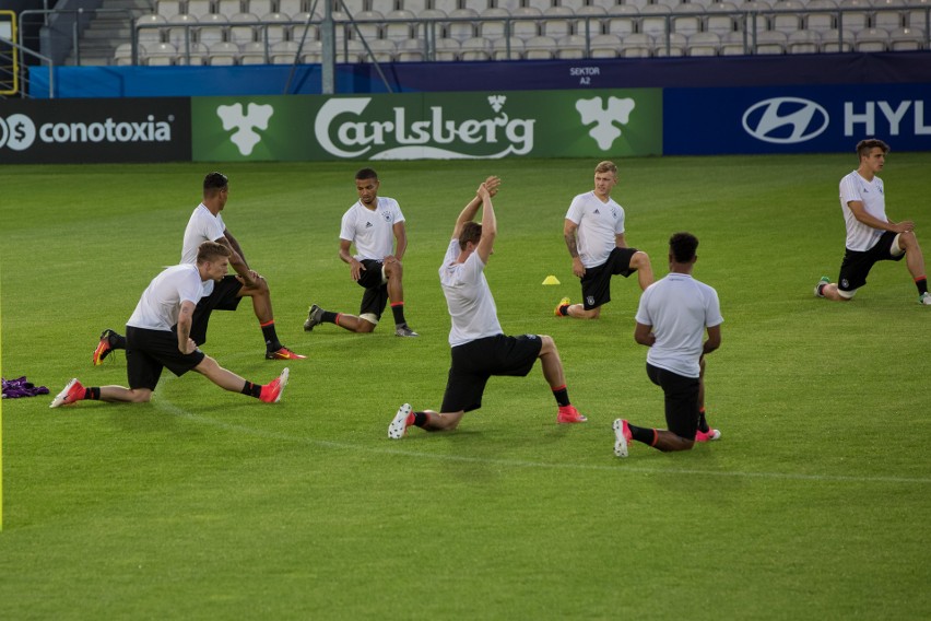 Euro U-21. Niemcy trenowali na Cracovii przed meczem z Danią [ZDJĘCIA]