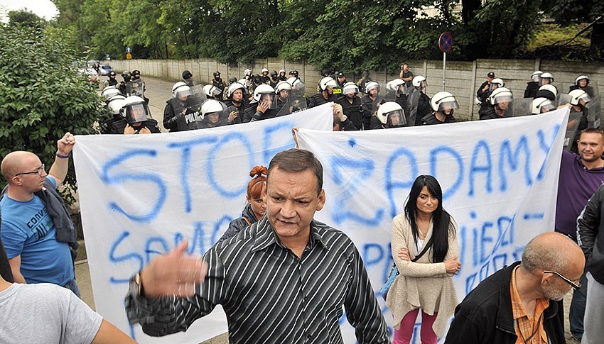 Manifestacja przed komisariatem we Wrzeszczu ZDJĘCIA!