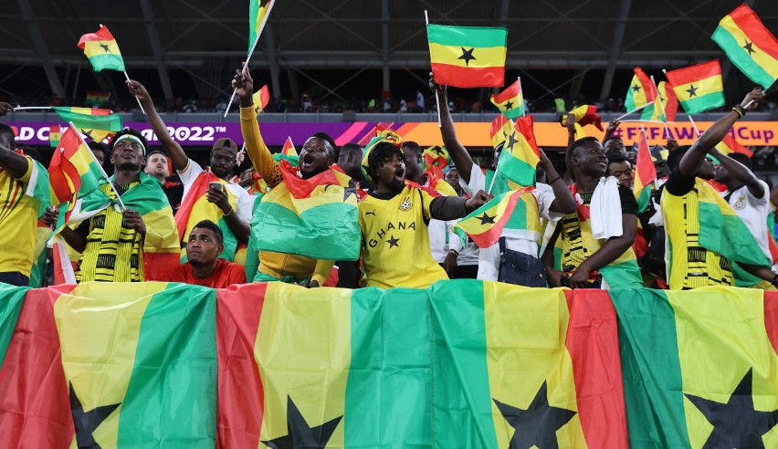 Mundial 2022. Kolory, kolory i jeszcze raz kolory. Piękne barwy na trybunach meczu Portugalii z Ghaną