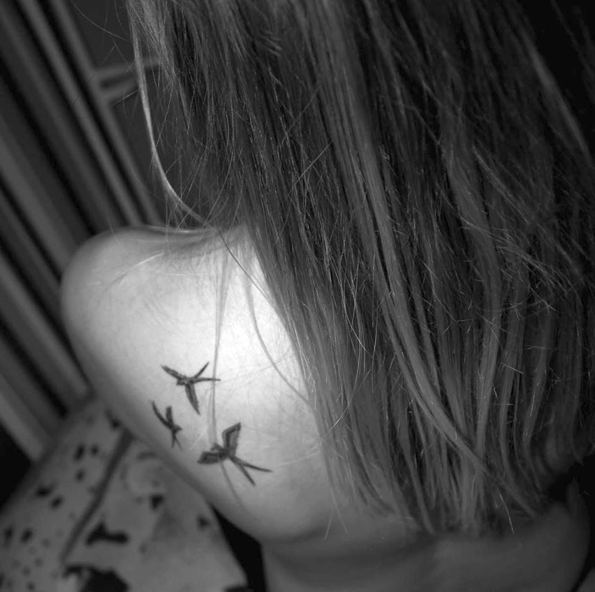 Tatuaż Pani Emilii.
