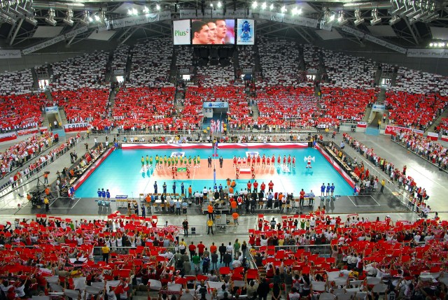 Pierwszy mecz Ligi Światowej w Atlas Arenie odbył się w 2009 roku