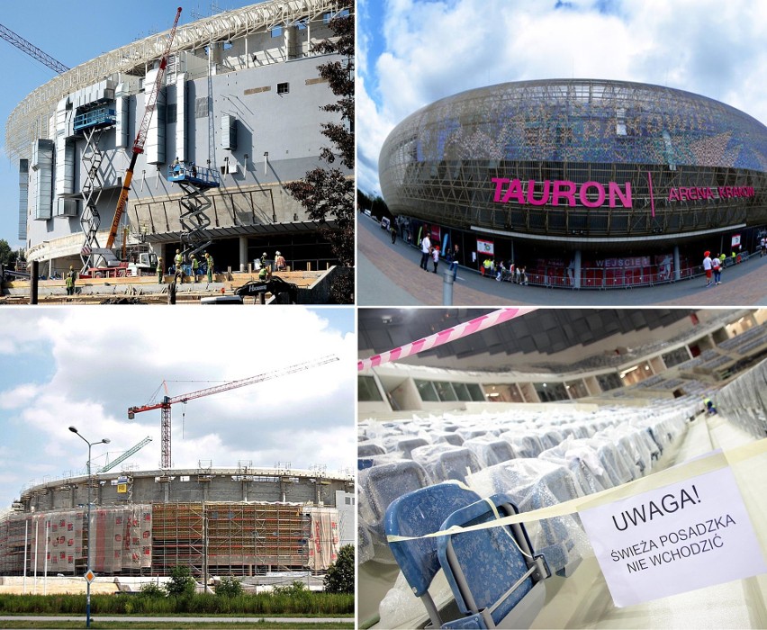 Kraków Arena, bo tak początkowo nazywana była największa...