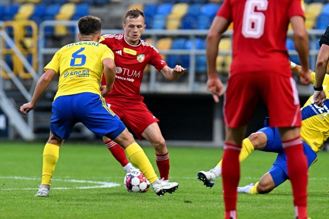 17.09.2023 gdyniastadion miejski w gdyni. mecz o mistrzostwo fortuna 1 liga. mecz arka gdynia - miedz legnicafot. przemek swiderski / polska press / dziennik baltycki