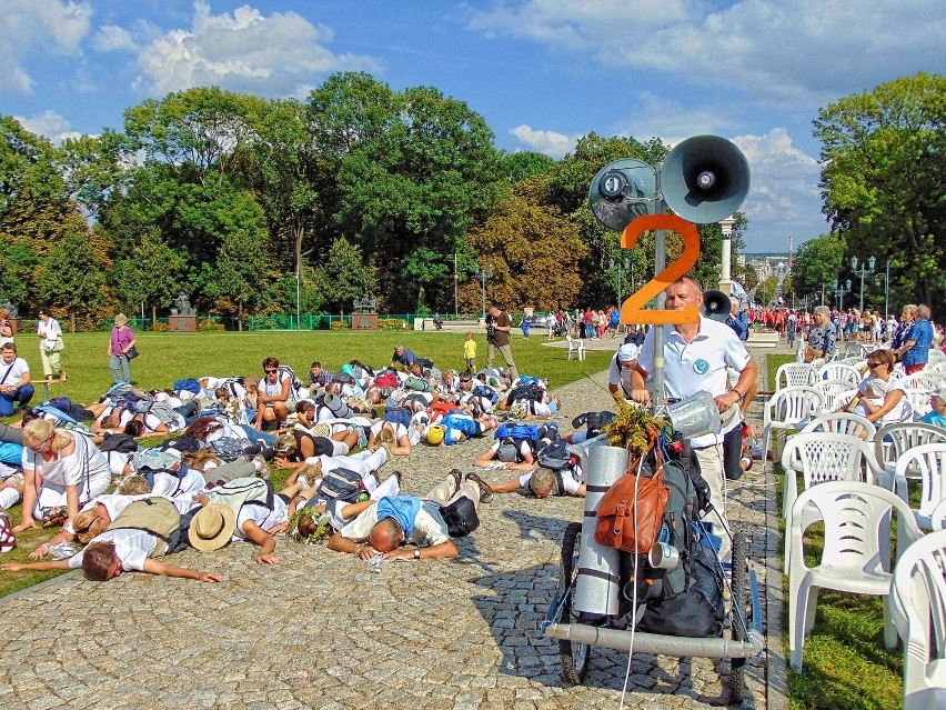 Pielgrzymka Łódzka 2016. Pielgrzymi z Łodzi na Jasnej Górze