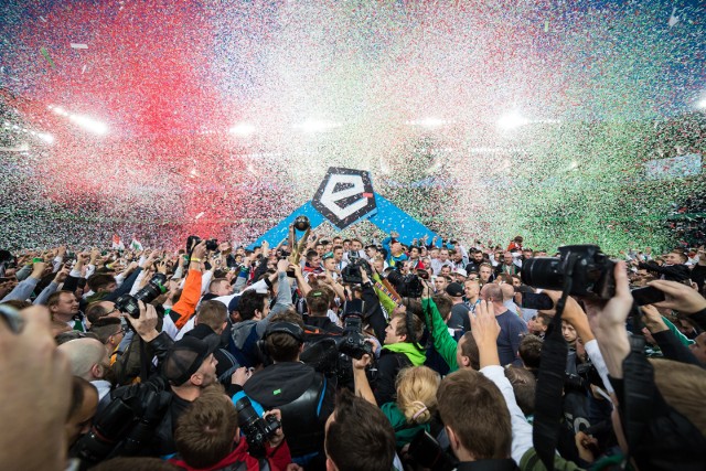 Legia w zeszłym sezonie świętowała tytuł przy Łazienkowskiej