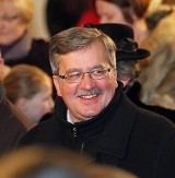 Bronisław Komorowski uczy się angielskiego