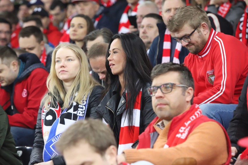 Kibice na meczu Widzew Łódź - Elana Toruń który zakończył się remisem 1:1.