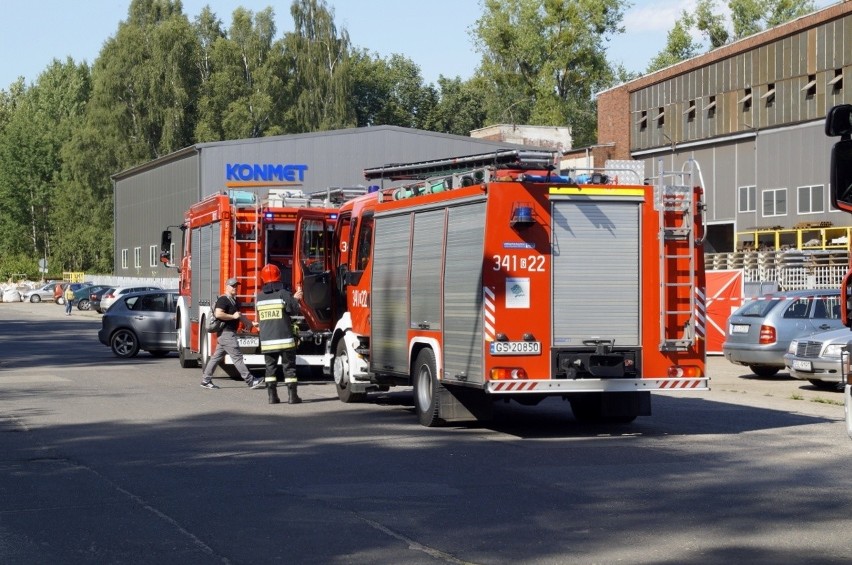 Śmiertelny wypadek  w firmie Konmet w Redzikowie