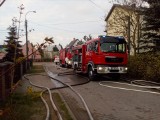 Wasilków. Pożar domu. Dwie osoby trafiły do szpitala