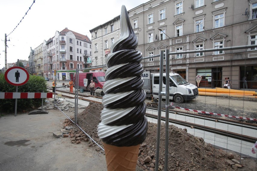 Remont ulicy Kościuszki w Katowicach