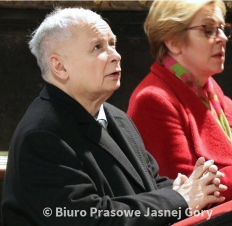 Kaplica Matki Bożej. Prezes PiS Jarosław Kaczyński i...