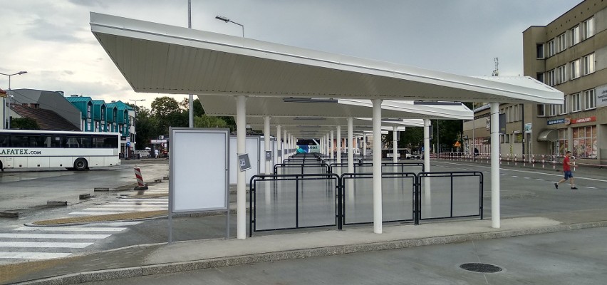 Odnowiony dworzec autobusowy MDA w Nowym Sączu