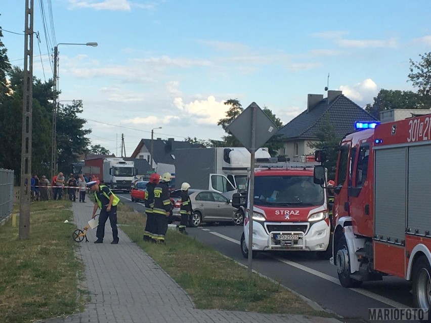 Wypadek w Nakle. Zderzenie trzech samochodów na drodze krajowej 94