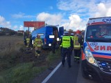 Wypadek na DK 212 w Udorpiu koło Bytowa. Są ranni