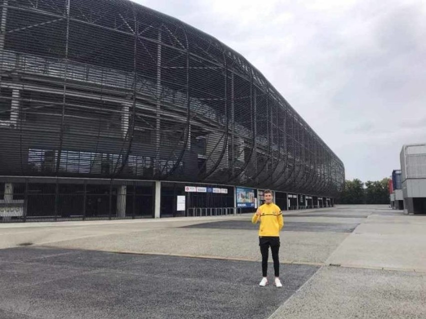 Kacper Łaga z Wieży Postomino na testach w Górniku Zabrze