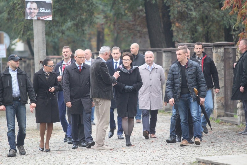 Premier Ewa Kopacz w Katowicach