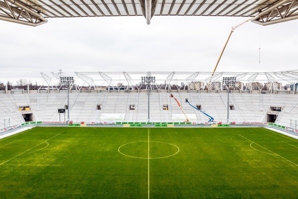 Optymistyczne. Obiekt ŁKS coraz bardziej przypomina stadion! [ZDJĘCIA]