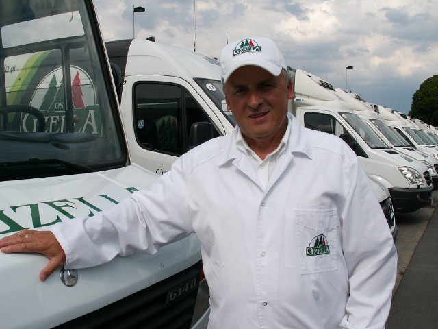 Mirosław Gzella, założyciel firmy w Osiu