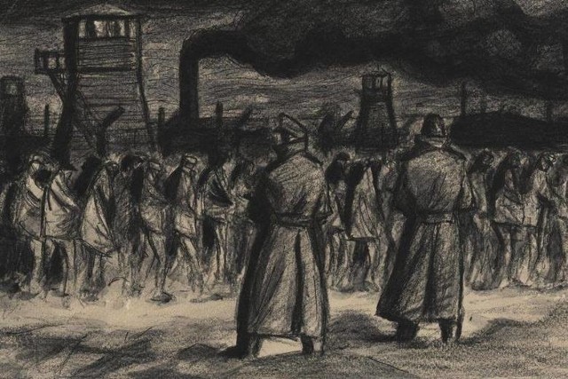 Marsz Śmierci pochłonął ok 17 tys. ofiar - więźni&oacute;w niemieckiego obozu koncentracyjnego Stutthof.