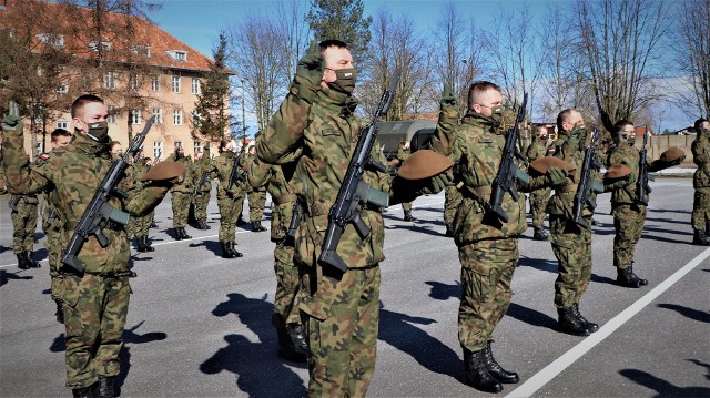 Nowi terytorialsi w szeregach 4 Warmińsko-Mazurskiej Brygady Obrony Terytorialnej