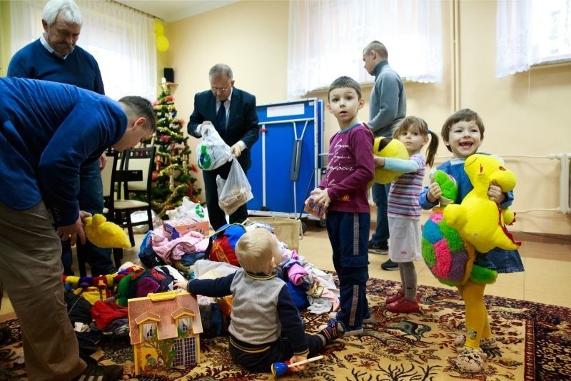 Dzieci dostały dary z Wiednia