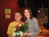 Katarzyna Dorosińska, aktorka Teatru Powszechnego w  Radomiu była gościem cyklu "Qlturalni" w MDK