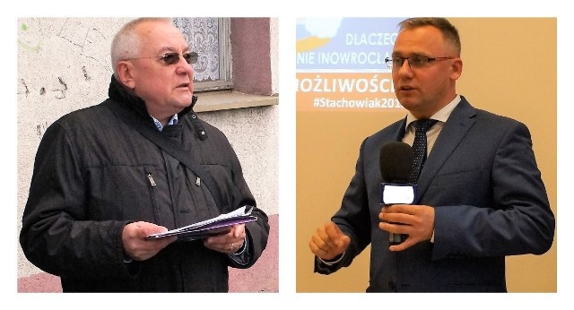 Jacek Olech (po lewej) pisze do prezesa PiS. Ireneusz Stachowiak komentuje