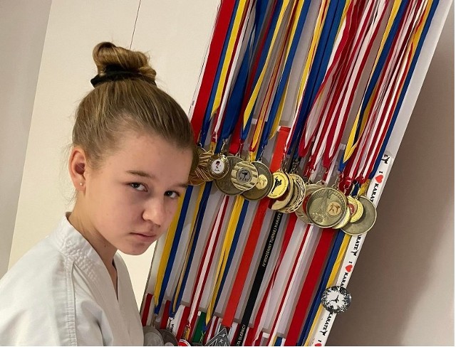 Julia Kamińska, Klub Karate Tradycyjnego Wieluń.Sportowy Talent 2021