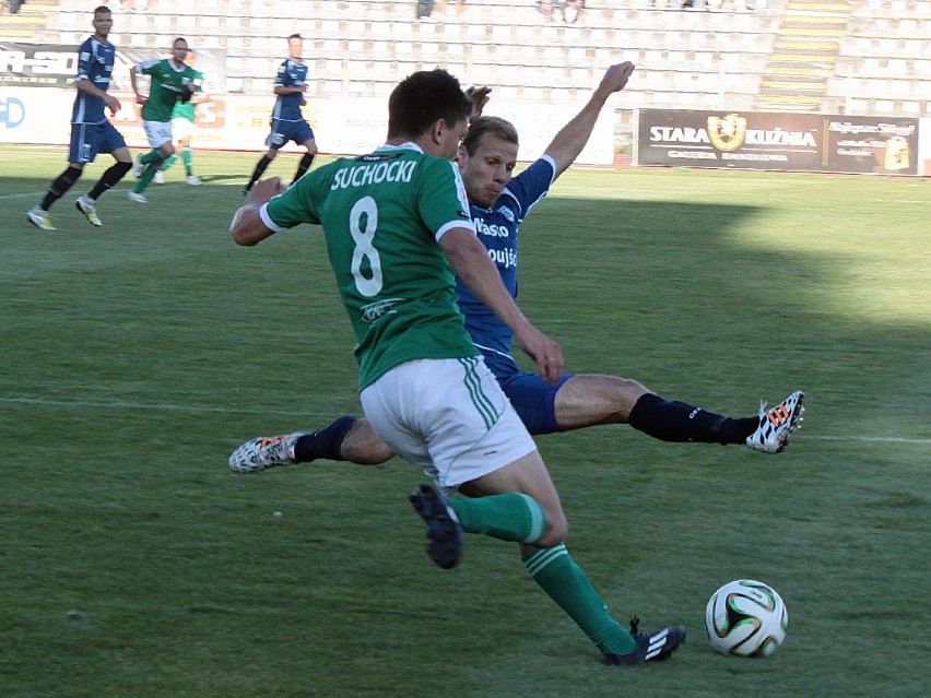 Olimpia Grudziądz przegrała z Flotą Świnoujście 0: