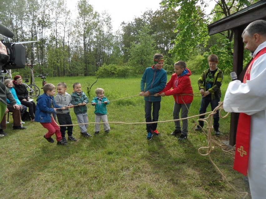 Jaworzno: msza święta przy bacówce Wspólnoty Betlejem [ZDJĘCIA]