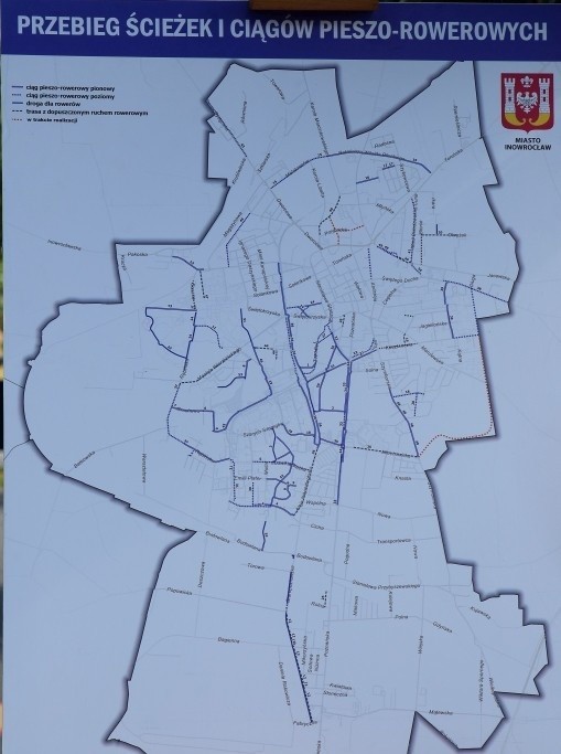Happening pod hasłem "Rowerem po Inowrocławiu" zorganizowano...