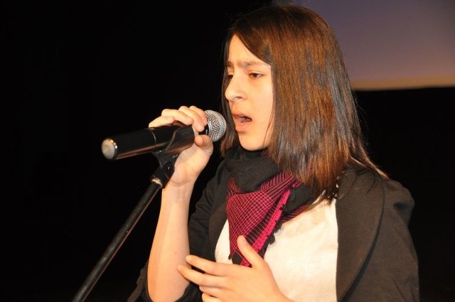 Lilit Minasyan na uroczystościach w kinie Wolność zaśpiewała przejmującą pieśń "Kilikia&#8221;, o mieście szczególnie dotkniętym ludobójstwem Ormian.