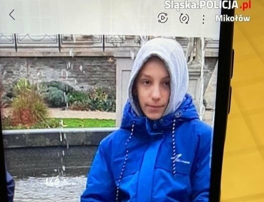 Trwają poszukiwania 13-latka z Mikołowa. Policja prosi o pomoc.