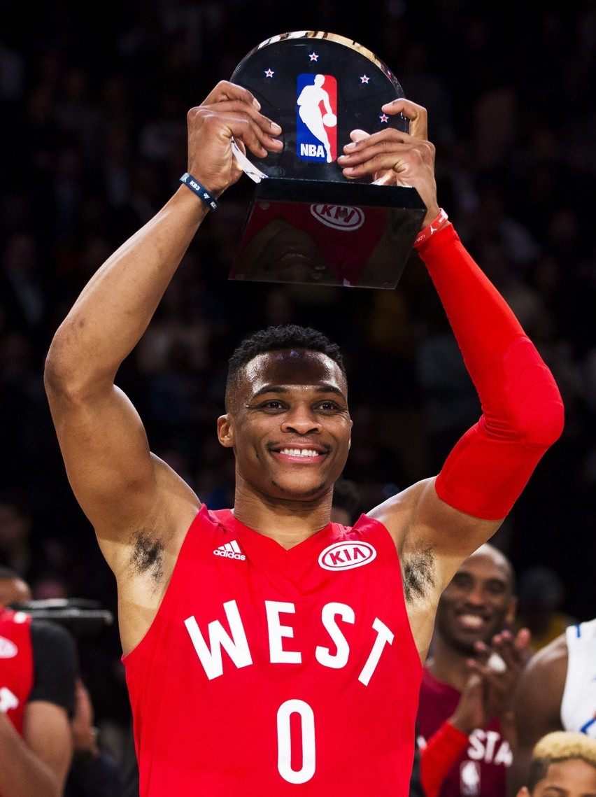 Mecz Gwiazd NBA. Zachód pokonał Wschód. Russell Westbrook znów został MVP