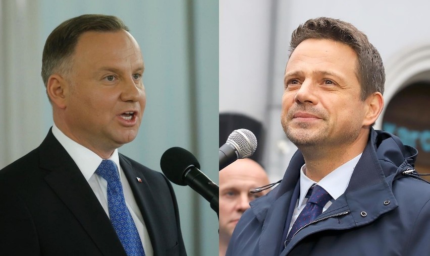 Wybory prezydenckie 2020. Andrzej Duda i Rafał Trzaskowski...