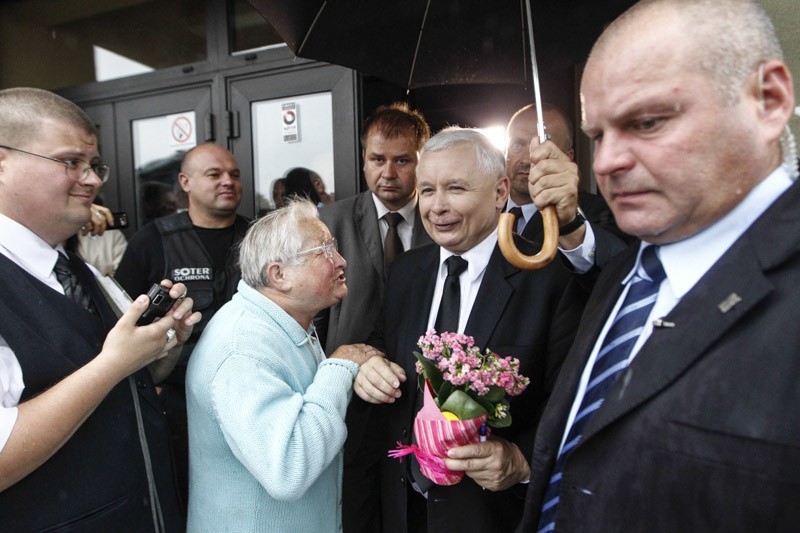 Prezes PiS Jarosław Kaczyński spotkał się z mieszkańcami...