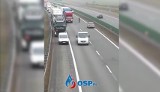 Korytarz życia po polsku. Kierowcy jechali autostradą A4 pod prąd po wypadku pod Strzelcami Opolskimi [ZDJĘCIA, WIDEO +18]