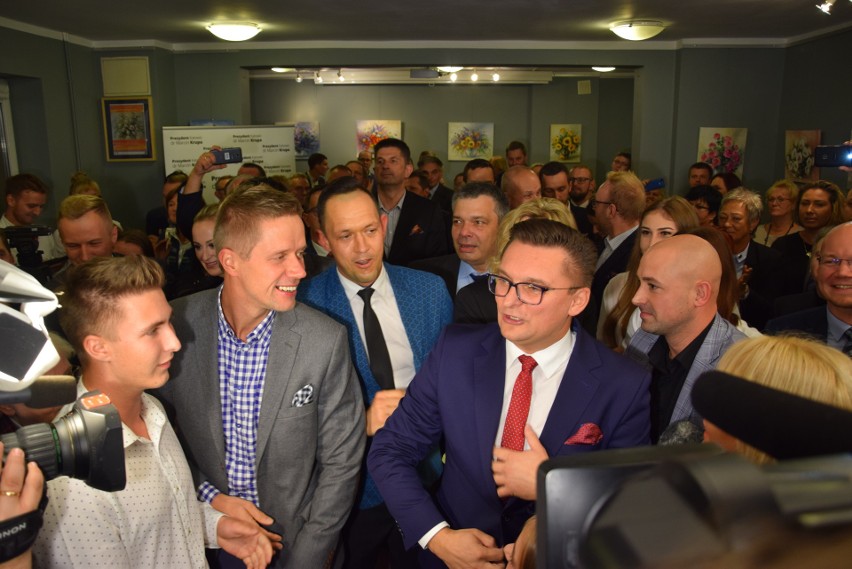 Wybory 2018 w Katowicach. Sztab Forum Samorządowego i...
