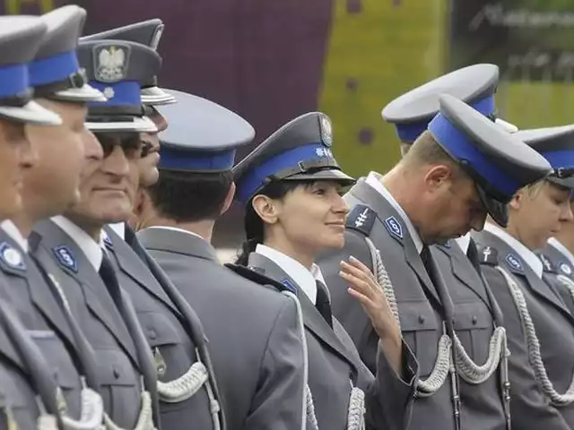 Święto Policji na Starym Rynku w Bydgoszczy.