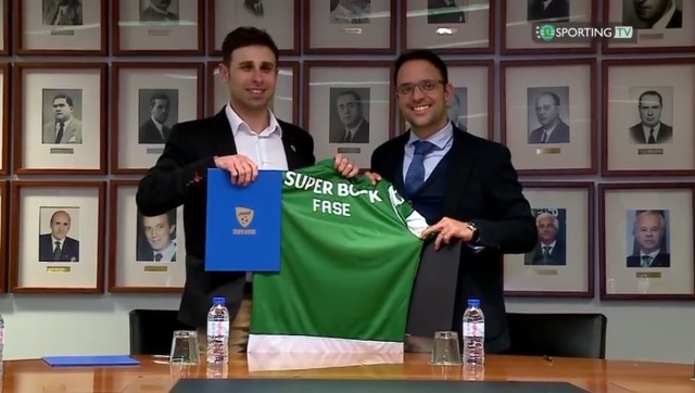Podpisanie umowy między FASE a Sportingiem